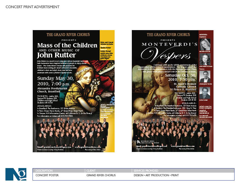 Concert Print Advertisment